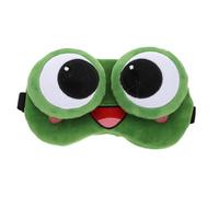 Mobestech Dormir de Gel Diseño de Rana Divertida, Antifaz para Ojos Gel Frío, para Dormir y Bloquear la Luz, Adecuada para Oficina y Viajes, Transpirable y Cómoda