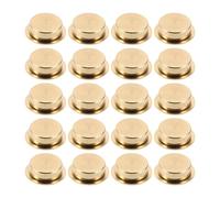 Mobestech Eje Giratorio para Decoración de Uñas 8x10x2.8 Mm, Cojinete Metálico de Cobre de Alta Velocidad, 20 Piezas para Arte de Uñas DIY y Accesorios de Joyería