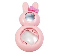 Mobestech Espejo De Selfie Diseño De Conejo para Cámara Instantánea Mini Color Rosa Espejo De Autorretrato Divertido y Práctico Instalación Sencilla para Fotos Grupales o Personales