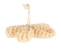 Mobestech Esponja Exfoliante Corporal de Sisal Natural para Baño Bola de Ducha Ergonómica 12X7X3 CM Estropajo Exfoliante para Espalda y Piel Esponja para Adulto Uso Doméstico