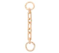 Mobestech Extensor de Cadena Decorativo para Bolso Cierre Cuadrado Dorado Correa de Repuesto Ajustable para Bandolera Accesorio Metálico 3 Eslabones para Bolsos de Mujer Adecuado