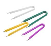 Mobestech Extractor de Perillas de Sombrero de Copa para Guitarra Eléctrico, 4 Piezas, y Morado, Accesorios Compactos y Portátiles para Ajuste Rápido de Tono y Volumen, Herramienta