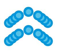 Mobestech Funda de silicona para estetoscopio portátil azul, 10 unidades, protector para cabezal, para estudiantes de medicina y médicos, con buena transmisión de sonido