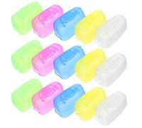 Mobestech Fundas Protectoras 20 de Viaje para Cepillos de Dientes Que Salvaguardan Cerdas Ligeras de PP para Viajes de Negocios y Uso Diario