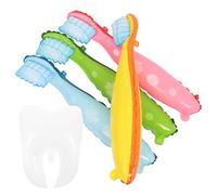 Mobestech Globo Grande para Decoración de Fiestas Ligero Estructura Estable 5 Piezas Diseño de Cepillo de Dientes 3d Adecuado para Día Mundial Salud