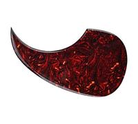 Mobestech Golpeador de Guitarra Acústica Autoadhesivo Tortuga Grueso Pvc Resistente Placa Antirayaduras para Protección de Guitarra Folk y Acústica, Accesorio Duradero para Músicos