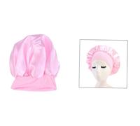 Mobestech Gorro de Dormir de Lado con Banda Elástica para Mujeres y Niñas Gorro de Dormir Elástico de Satén para Quimioterapia para Uso Nocturno