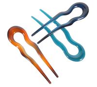 Mobestech Horquillas Para Cabello Vintage 3 Piezas Tamaño Grande U-shape Diseño De Puntos Para Mujer Adolescencia Uso Diario y Eventos Obsequios