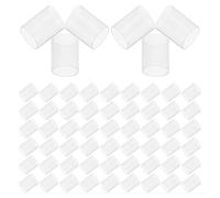 Mobestech Inserciones de Relleno de Almohada de Tubo de PE Transparente, Relleno de Almohada de plástico, 1 Bolsa, Duradero, para hogar y Oficina