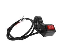 Mobestech Interruptor de Velocidad Fabricado en Plástico y Metal para Manillar de Motocicleta Ajuste de Velocidad y Salida de Potencia Modificado y Offroad Adecuado para Scooters