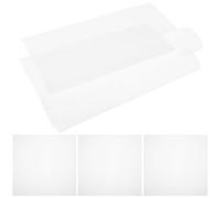 Mobestech Juego 5 Almohadillas de Silicona Reutilizables para Secadora de Alimentos Tapetes Antiadherentes Resistentes al Calor Tamaño 40X40 CM Ideales para Deshidratar Frutas y Verduras