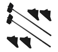 Mobestech Kit de Limpieza de Flauta Hisopo y Paño de Pulido Varilla para Mantenimiento de Instrumentos de Viento