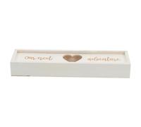 Mobestech Kit De Prueba De Embarazo Caja De Para Recién Nacida Embarazada Elegante Y Delicado Anuncio De Bebé Contenedor De Recuerdo Soporte De Recuerdo Tapa Larga Para Mujer