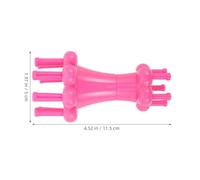 Mobestech Kit Manual para Tejer Cuerda de Doble Cabezal Herramienta Portátil para Bufandas Gorros y Calcetines Carrete Compacto para Manualidades Hilo Tejedor de Cordón para Proyectos