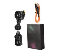 Mobestech Máquina Tatuar Profesional Rotativa con Motor Zincado Portátil y Ligera Herramienta Práctica para Tatuajes Manuales Adecuada para Principiantes y Profesionales Incluye Accesorio