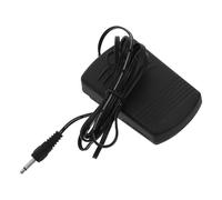 Mobestech Mini máquina de Coser de Pedal Pedal de Costura para Sewing Machine doméstica Negro PVC Hierro tamaño Mini 3.38 x 2.20 x 0.98 in para Home Sewing Enthusiast