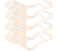 Mobestech Modelo de Calcetines de Madera para Tejer 2 Pares Superficie Suave Enganches Adecuado para Amantes del Bricolaje y Exhibición de Medias