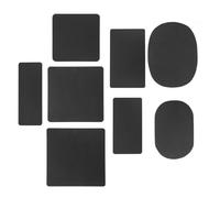 Mobestech Moldeador de Base de Bolso de Mano DIY de Plástico Negro, 8 Piezas Diseño Delicado y Esquinas Redondeadas para Evitar Marcas y Desgaste Forro Varios estilos