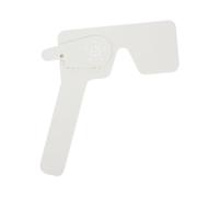 Mobestech Oclusor Ocular de Plástico Resistente para Pruebas de Visión Ligero y Portátil Herramienta Esencial para Exámenes de Agudeza Visual y Astigmatismo Clínicas y Hogares