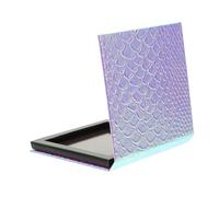 Mobestech Paleta Magnética de Sombras Vacía con Diseño de Escamas de Compacta y Ligera para Maquillaje Diario para Viaje y Almacenamiento Seguro