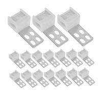 Mobestech Piezas herrajes para sofá muelles de tapicería Clips para sofás Clips de sofá Clips de tapicería Tornillos para tapicería Clip de sofá Clips de Resorte del sofá AbS Silver