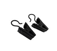 Mobestech Pinzas para Cortinas de Piezas Anillas de Hierro Galvanizado con Ganchos Antideslizantes Clips para Cortinas Instalación para Uso Doméstico y Decorativo