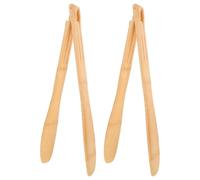 Mobestech Pinzas para Tostadora de 30 Cm Antideslizantes, 2 Unidades, de Cocina Multifuncionales para Barbacoa, Asar y Servir Alimentos, Compatibles Freidoras de Aire