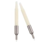Mobestech Puntas de Repuesto Fáciles de Dibujar y Flexibles 2 Piezas de Fibra Clara para Rotuladores de Pintura Acrílica para Obras de Arte