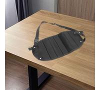 Mobestech Reposapiés De Avión 3 Unidades Hamaca De para Los Pies Reposapiés Portátil para Avión Hamaca para Piernas Color Negro