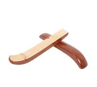 Mobestech Repuestos para Brazos de Silla de Oficina de Madera Maciza Almohadillas de Apoyo Ergonómicas para Reposabrazos de Cojines para Sillas de Despacho y Oficina y Escritorios