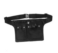 Mobestech Riñonera Forma de Tijeras para Estilistas Bolsa de Cintura de Negro para Peluqueros para Llevar Tijeras de Peluquería Varios Estilos