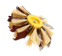 Mobestech Rueda Lijadora Tambor de Sisal para Pulido Muebles Madera y Metal Herramienta Rotativa Fácil Usar para Profesionales y Principiantes