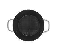 Mobestech sartén frita sartenes placa de plancha sartén antiadherente plancha de estufa bandeja para asar parrilla para carne bandeja de huevo Silver