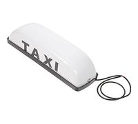 Mobestech Señal LED Luz Superior De Taxi Señal De Techo De Taxi Led Luz Indicadora De Señal Iluminada De Techo De Cabina Vintage Lámpara Publicitaria De 12V Para Taxi Coche (L 500) Coche LED
