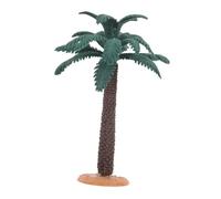 Mobestech Simulación De Árbol De Miniatura Artificial con Base para Decoración Interior Conjunto De Plantas Verdes para Dioramas y Belenes Adorno De Plástico para Hogar y Oficina