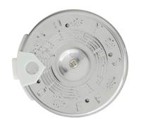 Mobestech Sintonizador de para Ukelele Calibrador Redondo con Dispositivo de Afinación Abs Accesorio Musical Portátil para Instrumentos de Cuerda