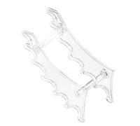 Mobestech Soporte Acrílico Curvado para Oficina Organizador Simple y Generoso Adecuado para Almacenar Delineadores y Lápices para Lápices y Brochas de Maquillaje