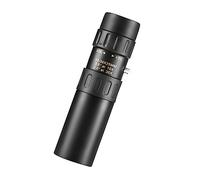 Mobestech Telescopio Monocular Zoom Ajustable para Senderismo y Caza, Portátil Práctico De 10-300x40, Resistente Negro para Observación Al Aire Libre