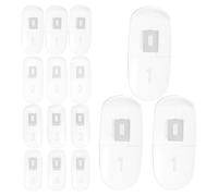 Mobestech Tips para Practicar Uñas 100 Unidades Transparentes Puntas Flexibles para Arte de Uñas Muestras para Exhibir Colores Kit para Manicure y Decoración Profesional