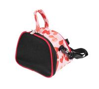 Mobestech Transportín para Hámster Grande Transpirable Malla Bolsa Portátil para Mascotas Pequeñas Resistente Tela Oxford Bolsa de Viaje Ligera para Cobayas y Hámsteres