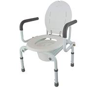 Mobiclinic, Cabo, Silla con wc o inodoro para discapacitados, Minusválidos, Ancianos, Plegable, Reposabrazos, Asiento ergonómico, Conteras antideslizates