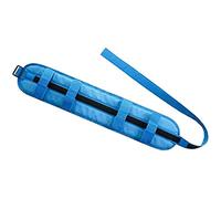 Mobiclinic, Cinturón de transferencia para adultos, Cinturón de seguridad, con 4 Asas, ayuda para discapacitados, 74 x 14 cm, color Azul