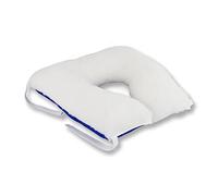 Mobiclinic, Cojín antiescaras, 44x44, Marca española, Forma de Herradura, con Agujero, Prevención y Tratamiento de Úlceras por presión, Cojín postural para coxis, Silla de Ruedas, Sofá, Ortopédico