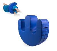 Mobiclinic®, Cojín volteador para Personas en Cama, Antiescaras, Núcleo de Espuma, Asas para Cambios posturales, Forma de U, Funda Impermeable Lavable, Antideslizante, 50x40,5x12 cm, 100 kg, Folk