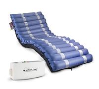 Mobiclinic, Colchón antiescaras de Aire alternante Mobi 3 Plus, Único 105 cm de Ancho, Compresor silencioso, 17 Celdas de Aire, para escaras de Grado I, II y III, Azul, 200 * 105 * 12,8
