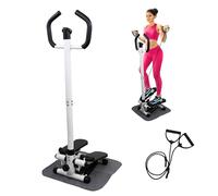 Mobiclinic®, Máquina de Steps, Regulable en Altura, Monitor LCD, Intensidad Ajustable, Pedales Antideslizantes, Stepper, Máquina Paso a Paso, Compacta, Ejercicio en Casa, Step-Pro