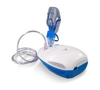 Mobiclinic®, Nebulizador con compresor, Neb-1, Portátil, Para niños y adultos, Bolsa de transporte. mini, Tratamiento enfermedades respiratorias, Máscaras varios tamaños, 5 filtros aire