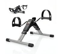 Mobiclinic®, Pedales Estáticos, Plegable, Resistencia Ajustable, Pantalla LCD, Brazos y Piernas, sin Enchufe, Mini Bicicleta, Acero, Ideal para Personas Mayores, Ronda
