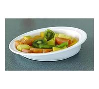 Mobiclinic, Plato Scoop, Altura en pendiente, Antideslizante, Apto para microondas y lavavajillas, Ergonómico, Para personas con discapacidad, movilidad reducida, Dificultad para comer, Blanco