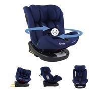 Mobiclinic®, Silla de coche, Giro 360º, Normativa i-size, Top tether, Grupo 0/1/2/3, Evolutiva, Max. 36 kg, Alzador niño, Pandafix, Arnés 5 puntos, Regulable, Reclinable 3 posiciones